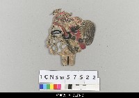 藏品(中國湖北皮影戲偶頭-老旦)的圖片